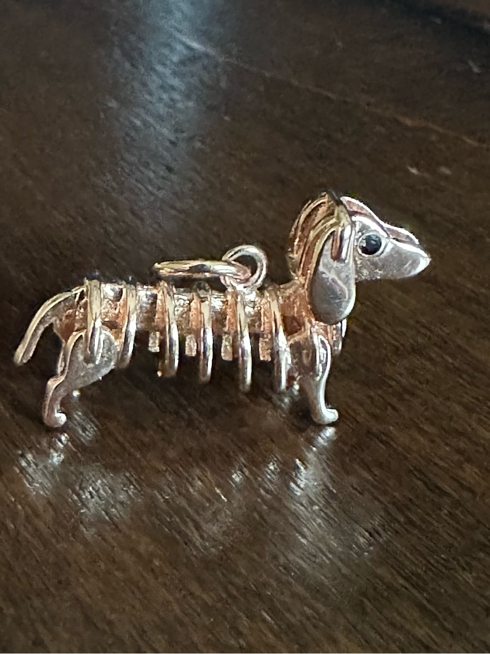 Coach Dog Charm in Rose Gold - Picture 2 of 7